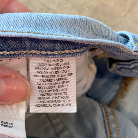 Women’s Lucky Brand jeans shorts size 00 or 24 - Picture 7 of 7